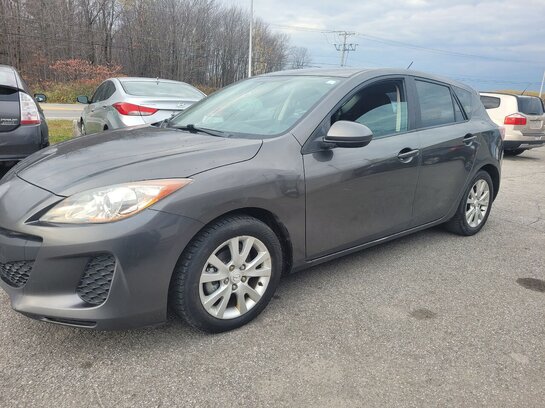 2012 Mazda Mazda3 Hayon 4 portes Sport, boîte automatique, GX Grey